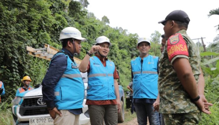 GM PLN UID Sumut Tinjau Langsung Proyek Listrik Desa di Tapteng, Target Rampung April 2026