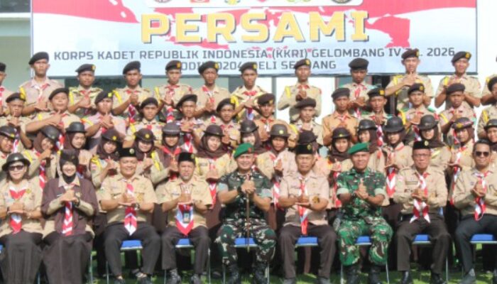 Dandim 0204/DS Pimpin Upacara Pembukaan Persami KKRI Gelombang IV 2026