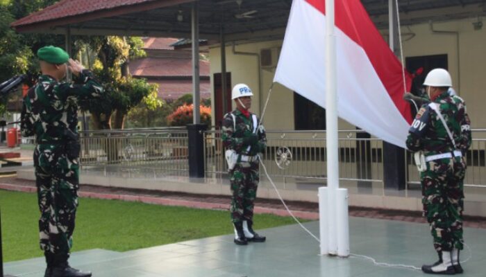 Upacara Bendera 17-an Digelar di Kodim 0204/DS, Berjalan Tertib dan Lancar