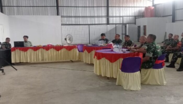 Dandim DS Ikuti Zoom KDKMP Bersama Wapang TNI di Sergai