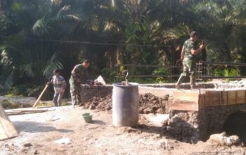 Jembatan Armco Sergai Hampir Rampung, Akses Korajim Terbuka