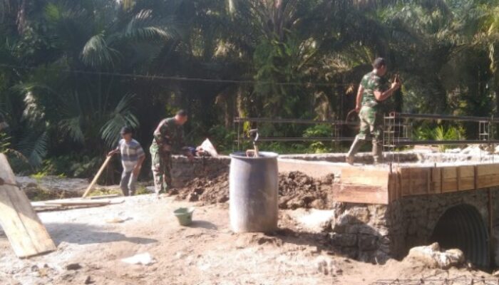 Jembatan Armco Sergai Hampir Rampung, Akses Korajim Terbuka