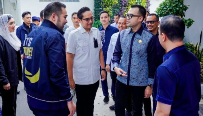 Rico Waas Paparkan Proyek Nasional di Medan ke Prananda Paloh, dari Sekolah Rakyat hingga BRT
