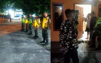 Kodim 0204/DS dan FKPPI Patroli Kos-kosan di Tebing Tinggi, Cegah Penyakit Masyarakat