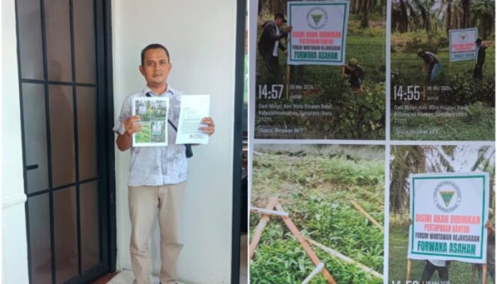 Plank Forwaka Asahan Rusak Misterius, Pengurus Buka Dugaan Ancaman