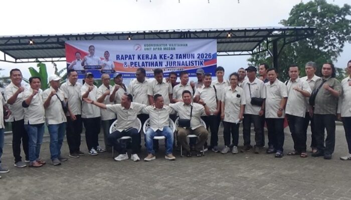 Raker ke-2 Koordinator Wartawan DPRD Medan di Simalungun