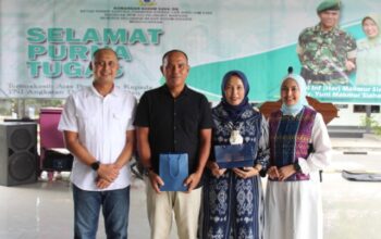 Pelepasan Kasdim Makmur Siahaan Penuh Nuansa Kekeluargaan