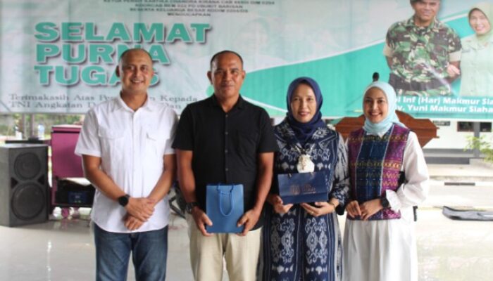 Pelepasan Kasdim Makmur Siahaan Penuh Nuansa Kekeluargaan