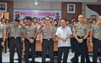 UCJ Gorontalo Baru 47,8%, Kapolda Buka Sosialisasi BPJS Ketenagakerjaan