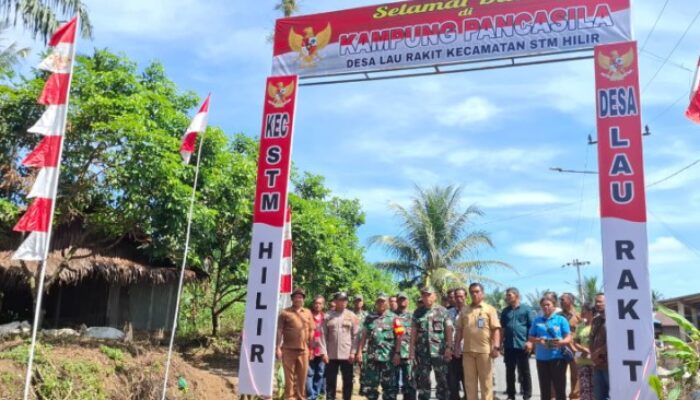 Peresmian Kampung Pancasila Deli Serdang Masuk Penilaian Kasad Award 2026