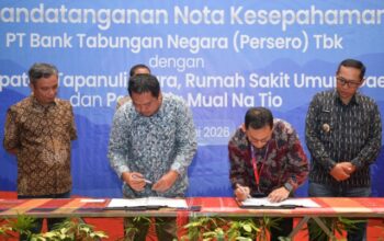 BTN Bikin Layanan Publik Pemkab Tapanuli Utara Makin Modern