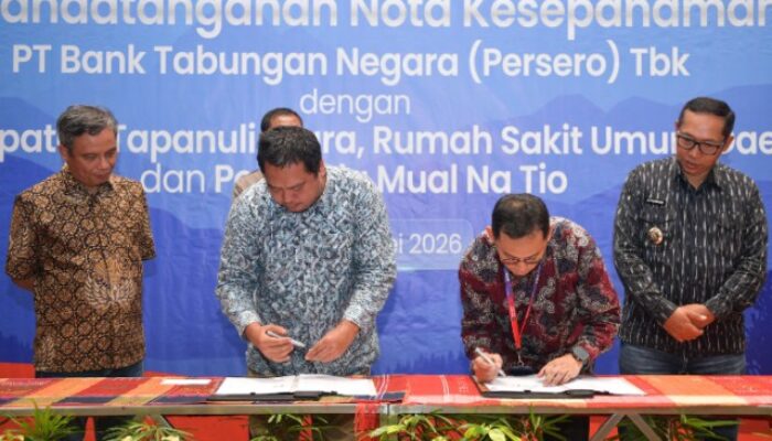 BTN Bikin Layanan Publik Pemkab Tapanuli Utara Makin Modern