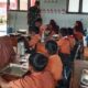 Babinsa Kodim DS Monitoring MBG Bagi Pelajar dan B3 di Perbaungan