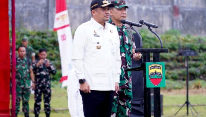 Bobby Tancap Gas Bangun Nias Lewat Karya Bakti TNI AD