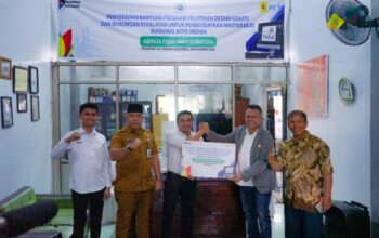 PLN Sumut Latih Desain Grafis Pemuda Marginal Medan, Salurkan 25 Komputer