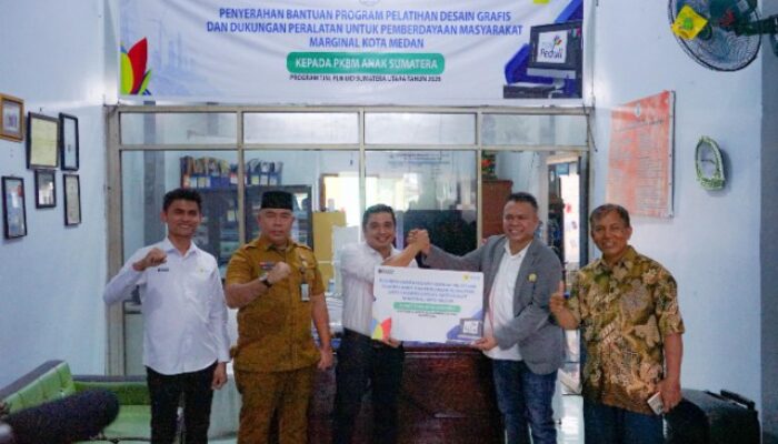 PLN Sumut Latih Desain Grafis Pemuda Marginal Medan, Salurkan 25 Komputer