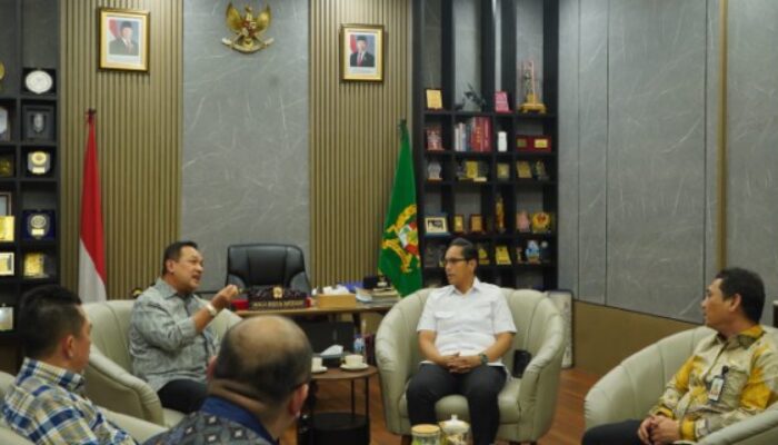 Rico Terima Audiensi MNC Group