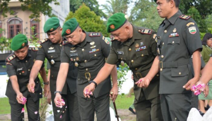Dandim 0204/DS Pimpin Ziarah, Perkuat Nilai Juang dan Pengabdian