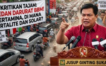 Mengular di Pompa Bensin: Sengkarut Distribusi dan Senyapnya Pertamina di Medan