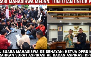 Wong Serahkan Tuntutan Mahasiswa ke Badan Aspirasi DPR RI
