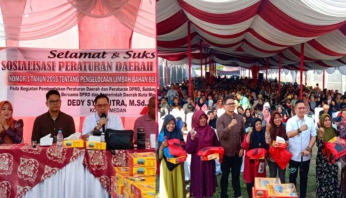 Wong Warning Pengusaha-Warga Medan  Soal Bahaya Limbah B3