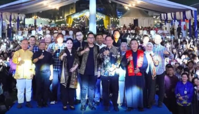 Wong Saksikan Pemecahan Rekor MURI di Pesona Colorful Medan