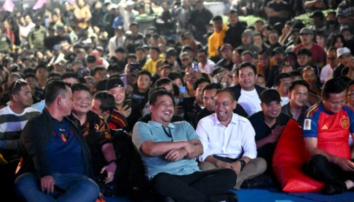 Ribuan Warga Nias Nobar Final Piala Dunia 2026 Bareng Gubernur Bobby Nasution