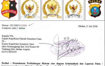 Halomoan H Minta Perlindungan Hukum kepada Kapolda Sumut dan Sejumlah Institusi Negara