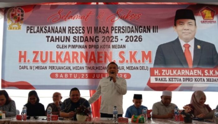 Reses DPRD Medan, Zulkarnaen Kawal Aspirasi Soal Sampah hingga Bansos