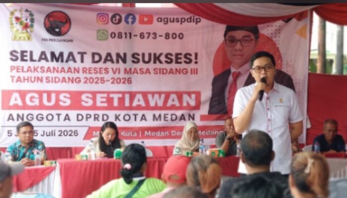 Reses di Binjai, Agus Setiawan Serap Aspirasi Warga soal Bansos dan Infrastruktur