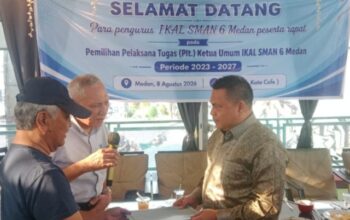 Hasrul Benny Harahap Ditunjuk Jadi Plt Ketua Umum IKA SMAN 6 Medan
