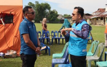 PLN UP3 Medan Salurkan Bantuan bagi Warga Terdampak Puting Beliung di Medan Johor