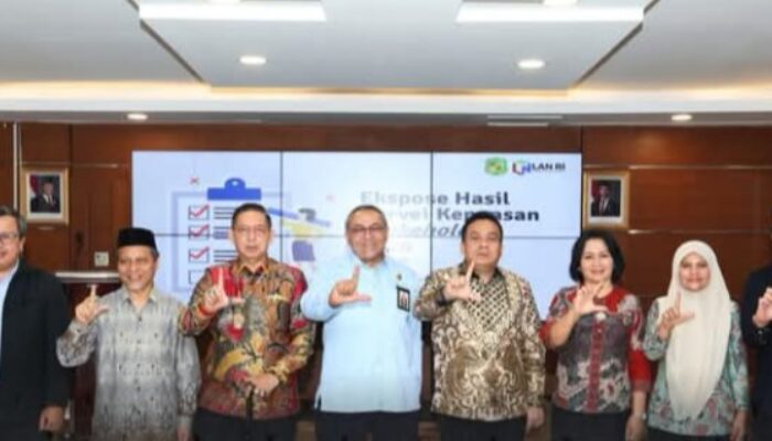 Pimpinan DPRD Medan Hadiri Ekspose Survei Kepuasan Pelayanan LAN RI