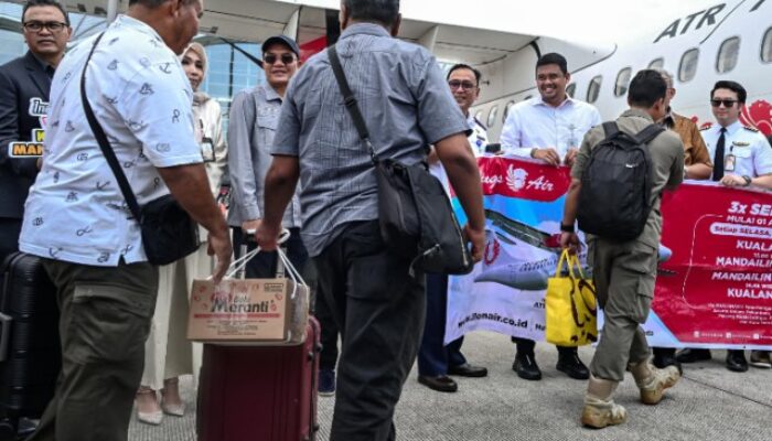 Bobby ‘Sentil’ Mahalnya Avtur Kualanamu Saat Rute Baru Madina Dibuka