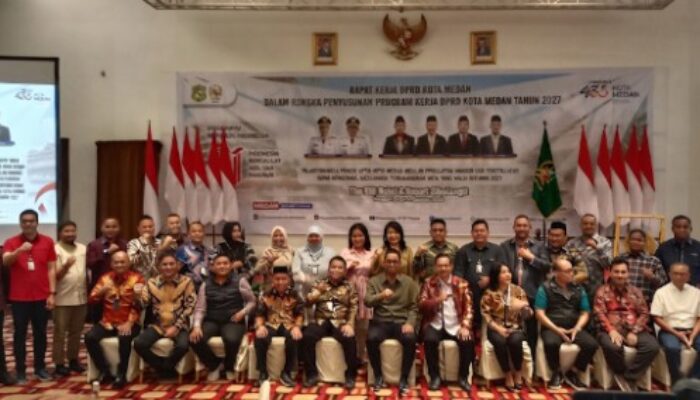 Wali Kota Medan dan Ketua DPRD Buka Raker DPRD 2026, Fokus Susun Program Kerja 2027 Berbasis Digitalisasi dan Inovasi