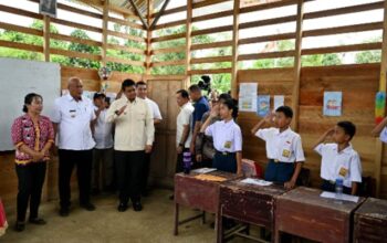 Bobby Pastikan SMPN 4 Sitolu Ori Punya Gedung Permanen