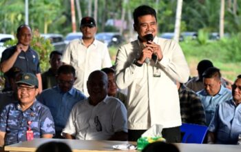 Bobby Bangun Rumah Produksi Kelapa di Nias Utara