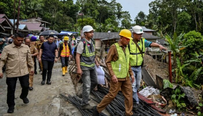 Kembali Berkantor di Nias, Surya Cek Progres Pembangunan Insfrastruktur