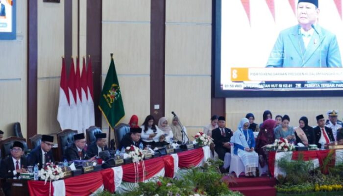 Wong Pimpin Paripurna Siaran Langsung Pidato Kenegaraan Prabowo