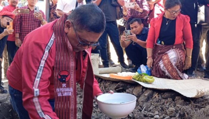 Hasto: Kantor DPC PDIP Samosir Harus Jadi Rumah Rakyat
