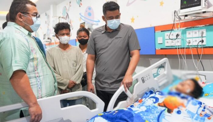 Bobby Jenguk Siswi Korban MBG, Minta Kasus Tak Terulang