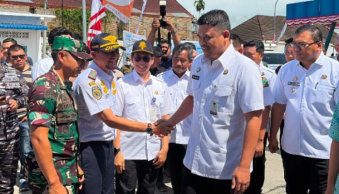 Dandim DS Hadiri Peresmian BRT Mebidang