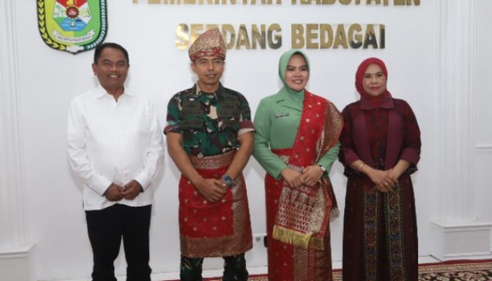 Dandim DS Kunjungan ke Sergai Dalam Rangka Silaturahmi