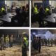 Koramil 01/Sunggal Bersama FKPPI dan GRIB Jaya Gelar Patroli Kamtibmas