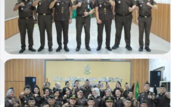 Pesan Kajari Belawan Saat Lantik 2 Pejabat Baru