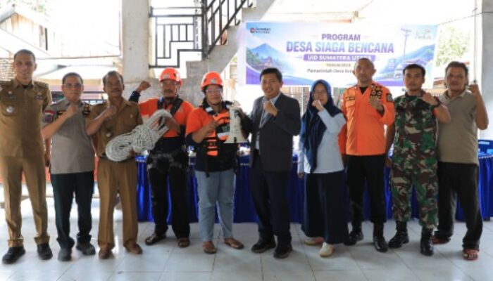 PLN-BPBD Resmikan Desa Siaga Bencana di Batu Mbelin