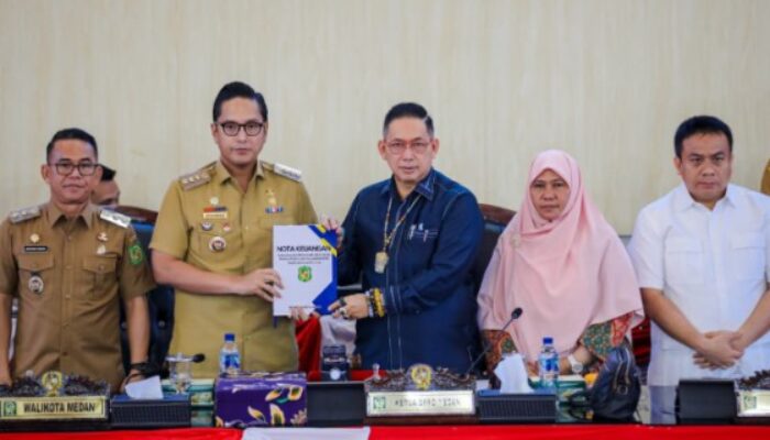 APBD Perubahan Medan 2026 Naik, Pendapatan Jadi Rp7,13 T dan Belanja Rp7,73 T