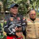 Sambut HUT ke-81 TNI, Koramil 06/LP Bersama Warga Bersihkan Sungai Putih Sepanjang 800 Meter