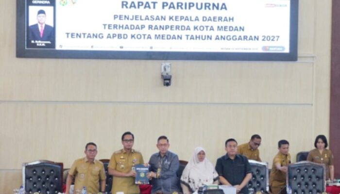 APBD Medan 2027 Diproyeksi Rp7,16 T, Rico Waas Fokus Jalankan 17 Program Prioritas