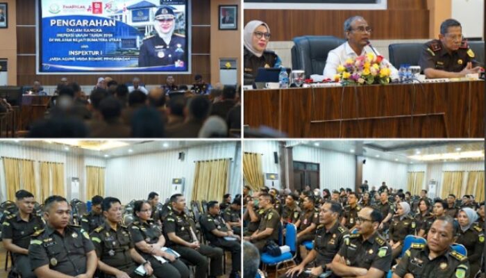 Inspektur I Jamwas Kejagung Laksanakan Monitoring ke Kejatisu